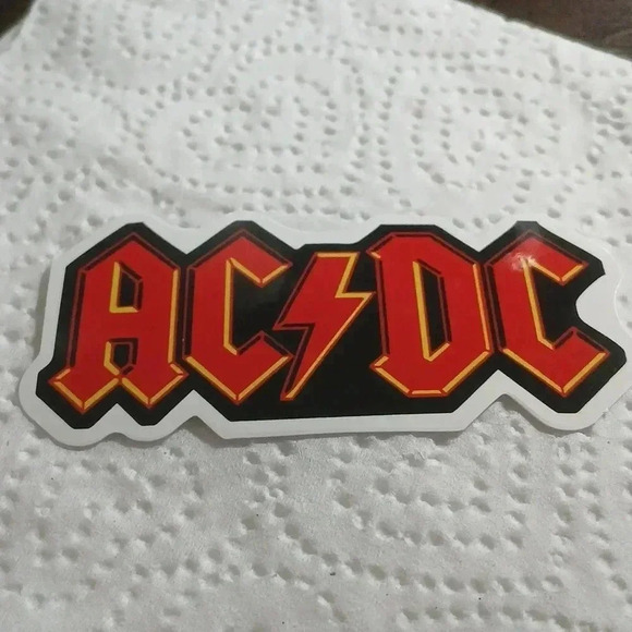 Other - acdc..Vintage sticker..waterproof..nwt..we bundle..enjoy